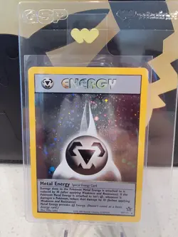 Pokemon Vintage Holo Metal Energy Neo Genesis 19/111 WotC Double Swirl - Image 1