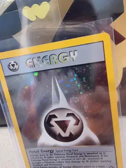 Pokemon Vintage Holo Metal Energy Neo Genesis 19/111 WotC Double Swirl - Image 2