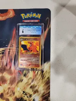 SWIRL Charizard NO. 006 Holo Promo Neo Premium File 2 Pokemon Japanese Ex/NM - Image 2