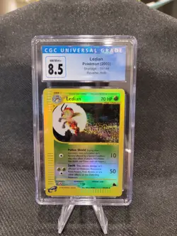 Ledian Skyridge Reverse Holo 💎CGC 8.5💎PSA 9 Gem MINT - 2003 Pokemon 15/144 - Image 1
