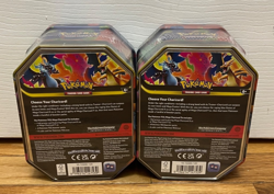 BRAND NEW-Pokemon TCG Mega Evolution Charizard ex X + Y Tins-SET OF 2 - Image 2