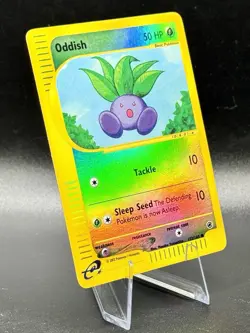 Oddish 122/165 Reverse Holo Pokemon Expedition 2002 Wotc Vintage LP/NM - Image 1