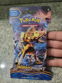 Pokemon 2016 XY Breakpoint Sleeved Booster Pack Luxray - Image 1
