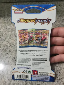 Pokemon 2016 XY Breakpoint Sleeved Booster Pack Luxray - Image 2