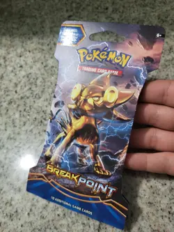 Pokemon 2016 XY Breakpoint Sleeved Booster Pack Luxray - Image 3