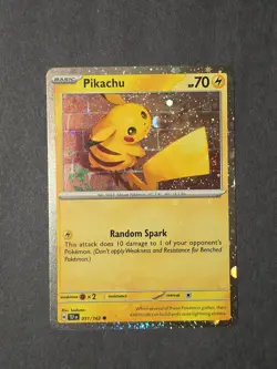 Pikachu - Cosmos Holo Temporal Forces 051/162 - NM - Pokemon - Image 1