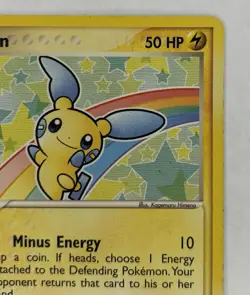 Pokemon Minun Hidden Legends 67/101 Basic 50 HP Common Regular 2004 English MP - Image 2