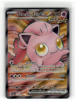 SCREAM TAIL EX - 197/167 - ULTRA RARE - TWILIGHT MASQUERADE - POKEMON - - NM - Image 2