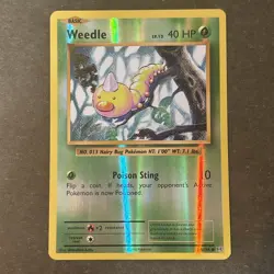 Weedle 5/108 XY: Evolutions Reverse Holo Pokemon TCG - Image 1