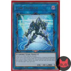 Yugioh Link Decoder BLMR-EN013 Ultra Rare 1st Edition NM - Image 1