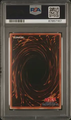 Dark Magician Yugioh 2001 P4-02 Ultra Rare Japanese PSA 9 - Image 2