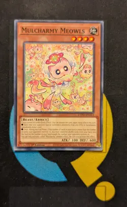L5DD-ENA14 Mulcharmy Meowls Common 1st Edition YuGiOh - Image 1