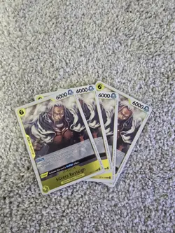One Piece English - Silvers Rayleigh - OP14-108 - R - NM x4 Playset - Image 1