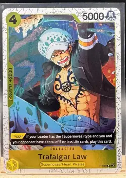 Trafalgar Law P-088 The Best- Vol. 2 PRB-02 Promo Foil One Piece English NM - Image 1