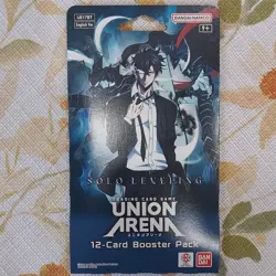 Bandai Union Arena Solo Leveling Booster Pack 12 Cards English - Image 1