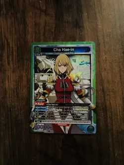 Union Arena SOLO LEVELING Cha Hae-in UE17BT/SLG-1-058 Super Rare SR NM FREE SHIP - Image 1