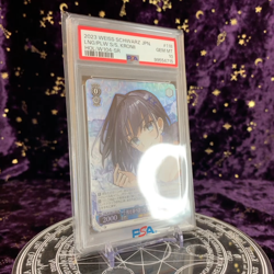 PSA 10 Weiss Schwarz Hololive Vol.2 HOL/W104-118S SR Ouro Kronii FOIL GEM MINT - Image 2