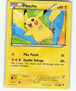 Pokemon Pikachu TCG Card 50/149 Boundaries Crossed (Near Mint) - Image 1
