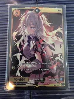 Vei 9 Holo 1st Edition Awakened Worlds Card GamerSupps VCard Veibae 166/250 - Image 1
