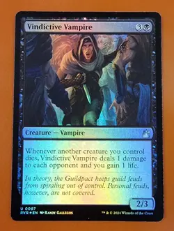 1x Vindictive Vampire | FOIL | Ravnica Remastered | MTG Magic Cards - Image 1