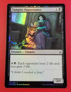1x Vampire Opportunist | FOIL | War of the Spark | MTG Magic Cards - Image 1