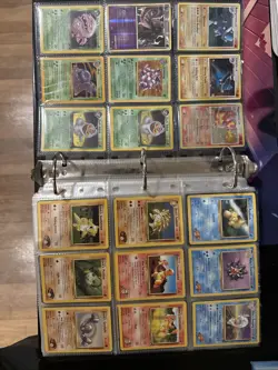 Pokemon TCG Binder Lot Collection 180 Cards Charizard Blastoise Vintage Holos 🚨 - Image 2