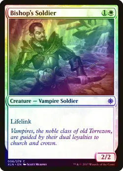 Bishop's Soldier FOIL Ixalan NM White Common MAGIC THE GATHERING CARD ABUGames - Image 1