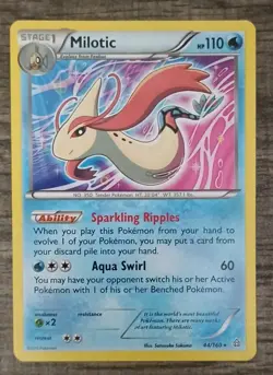 Milotic 44/160 XY - Primal Clash Rare Pokemon Card - Image 1