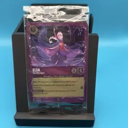 Disney Lorcana Elsa The Fifth Spirit 6/P3 [Glitter Foil] Sealed Promo Card - Image 1