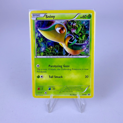 Snivy - BW06 Black & White Black Star Promo Card Holo - MP - POKEMON TCG - Image 1