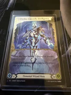 Flesh & Blood Oscilio, Constella Intelligence (Marvel, Autographed by Artist) - Image 2