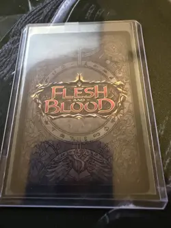 Flesh & Blood Volzar, the Lightning Rod (Cold Foil, Autographed by Artist) - Image 2