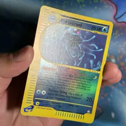 Pokemon Tentacruel Card 38/147 Aquapolis Reverse Holo Rare - Image 2