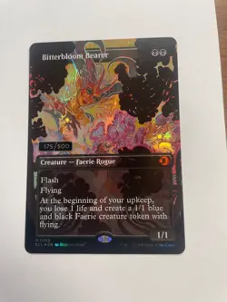 Bitterbloom Bearer #352(Serialized) Borderless FOIL *Lorwyn Eclipsed - Image 1