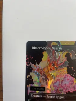 Bitterbloom Bearer #352(Serialized) Borderless FOIL *Lorwyn Eclipsed - Image 2