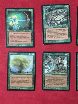 Fallen Empires Green 8 Card HP Lot Magic The Gathering MTG Classic Vintage - Image 2