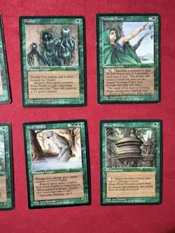 Fallen Empires Green 8 Card HP Lot Magic The Gathering MTG Classic Vintage - Image 3