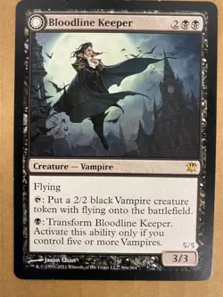 MTG 1x Bloodline Keeper Lord of Lineage 90 Innistrad Magic the Gathering x1 LP - Image 1