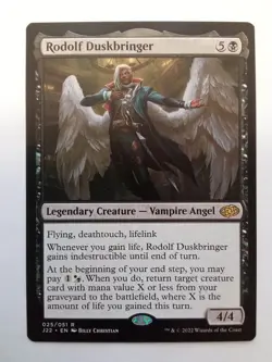 Rodolf Duskbringer 25 Jumpstart 2022 MTG - Image 1