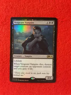 Vengeant Vampire - Foil - Core Set 2019 - Magic the Gathering - MTG - Image 1