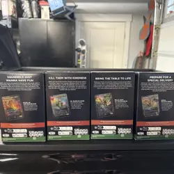 Bloomburrow Commander Deck Display Magic the Gathering Set Of 4- Sealed Case - Image 2