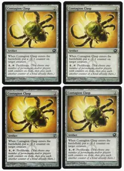 Contagion Clasp x4 4x Various Sets PLAYSET Colorless Unc Artifact MTG NM AZ3 - Image 1