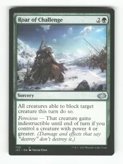 Roar of Challenge U Jumpstart 2022 720 NM Normal MTG - Image 1