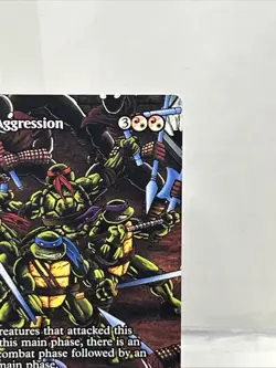 MTG Teenage Mutant Ninja Turtles Waves of Aggression 13, NM, Borderless, Regular - Image 3