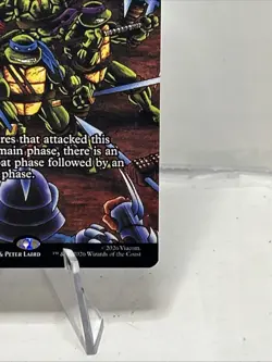 MTG Teenage Mutant Ninja Turtles Waves of Aggression 13, NM, Borderless, Regular - Image 4