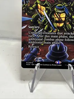 MTG Teenage Mutant Ninja Turtles Waves of Aggression 13, NM, Borderless, Regular - Image 5