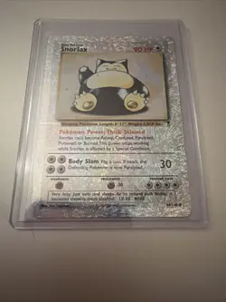 Pokemon Reverse Holo Snorlax 2002 64/110 Rare - Image 1
