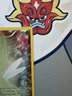 Celebi XY111 Full Art Holo Mythical Collection Promo Pokemon - Image 3