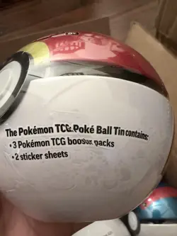 6 x Pokemon TCG Pokeball Tins - 18 Booster Packs Factory Sealed Costco IN HAND - Image 2