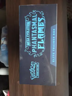Pokemon Phantasmal Flames Elite Trainer Box Factory Sealed ETB Mega Evolution - Image 3